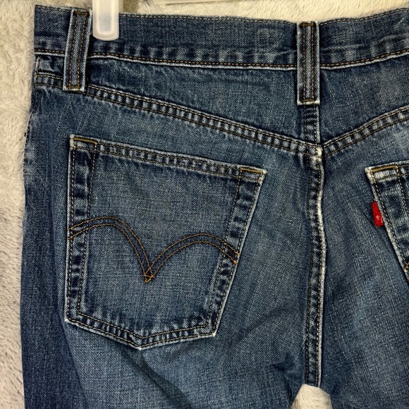 Vintage Levi's 514 Men's Jeans 34x34 Blue Denim 100% Cotton Slim Straight - Picture 8 of 15